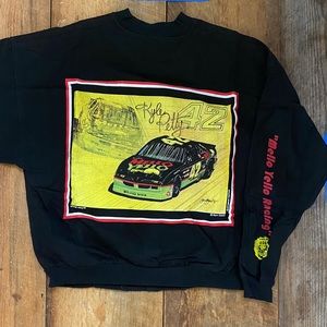 Vintage NASCAR Kyle Petty Mellow Yellow Jacket